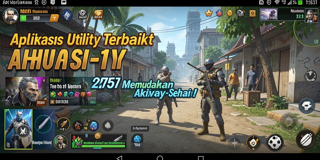 Tampilan antarmuka aplikasi Utility 2757 yang modern dan intuitif.
