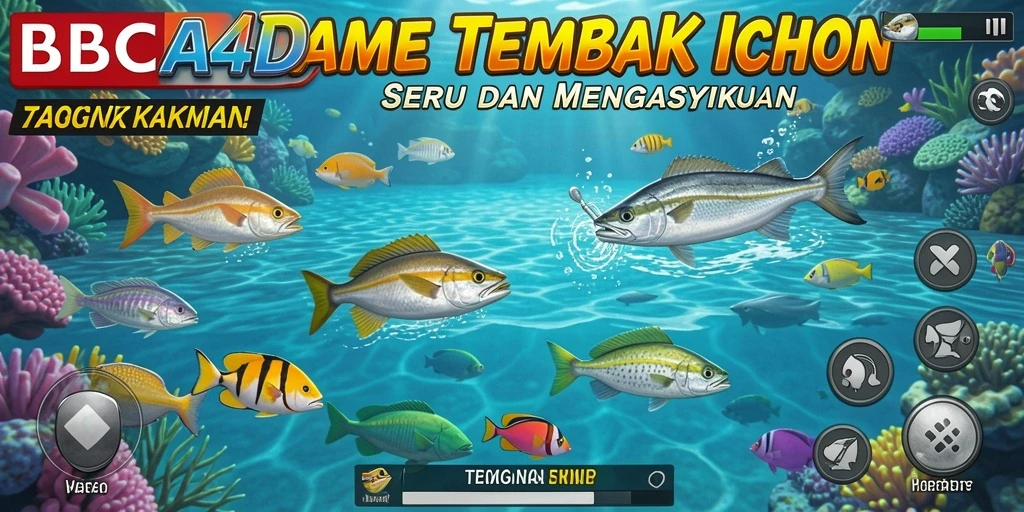Tangkapan ikan seru dalam BBCA4D.