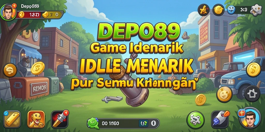 Tampilan gameplay yang menarik dalam DEPO89 dengan mekanisme Idle.