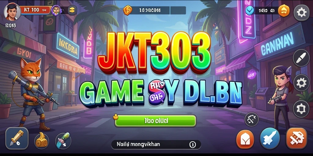 Screenshot gameplay JKT303 yang menunjukkan aktivitas Idle menyenangkan.