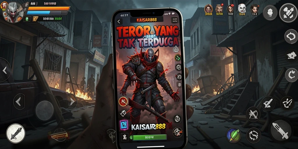 Gambaran menyeramkan dari gameplay KAISAR888 yang menegangkan.