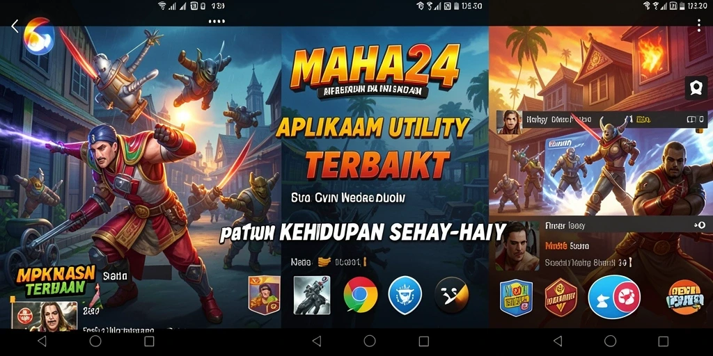 Tampilan antarmuka MAHA24 yang user-friendly dan fungsional.