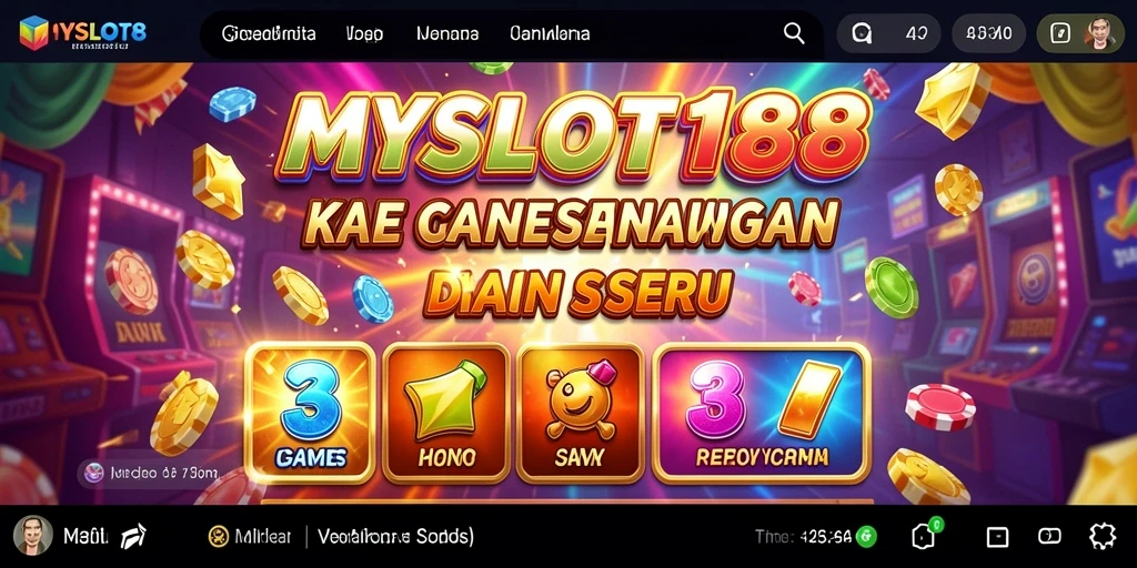 Screenshot gameplay MYSLOT188 menampilkan keseruan permainan slot.