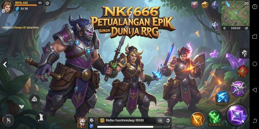 Tampilan gameplay NK666 yang menakjubkan dan mendalam.