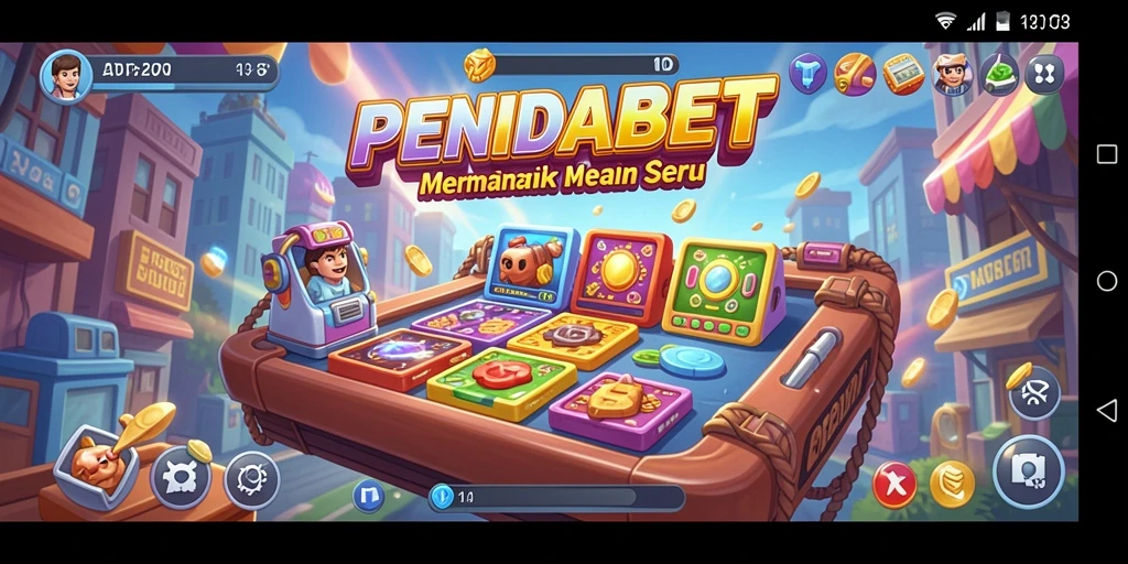 Tangkapan layar utama dari gameplay seru PENIDABET.