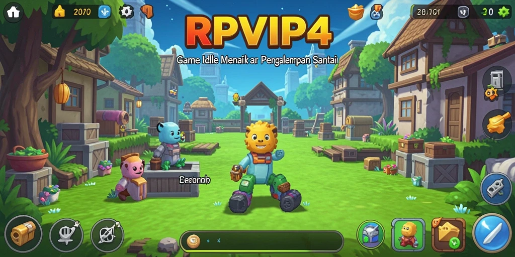 Tampilan gameplay RPVIP4 yang menawan dan mengasyikkan.