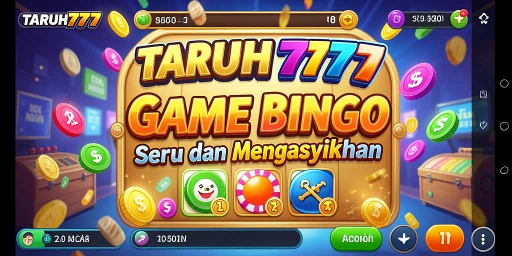 Gameplay menarik TARUH777 dengan fitur Bingo interaktif.