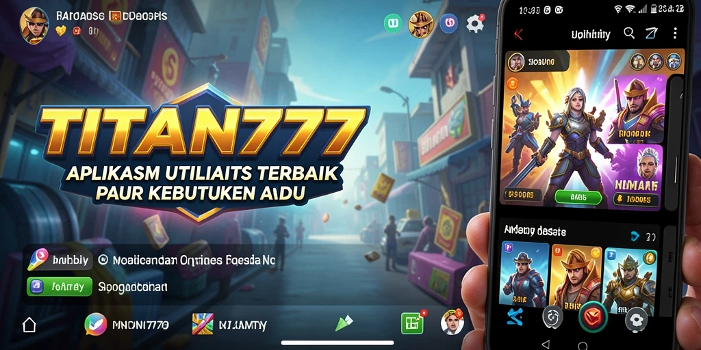 Tampilan antarmuka pengguna TITAN777 yang intuitif dan ramah.