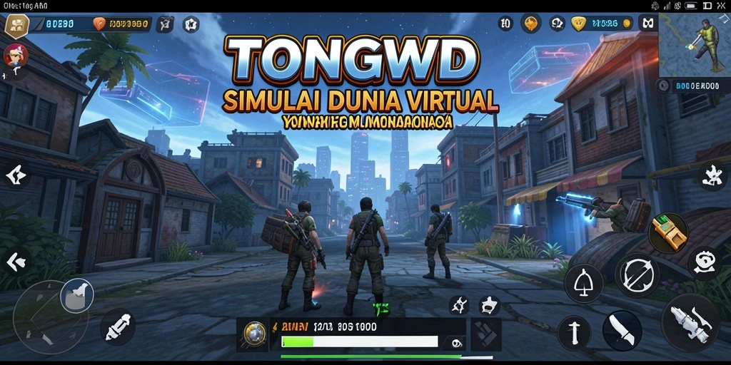 Gameplay TONGWD yang mengasyikkan dalam dunia virtual
